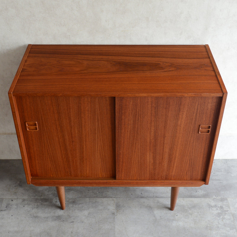 デンマーク ヴィンテージ　チーク キャビネット3-46(ウッドオイル仕上)