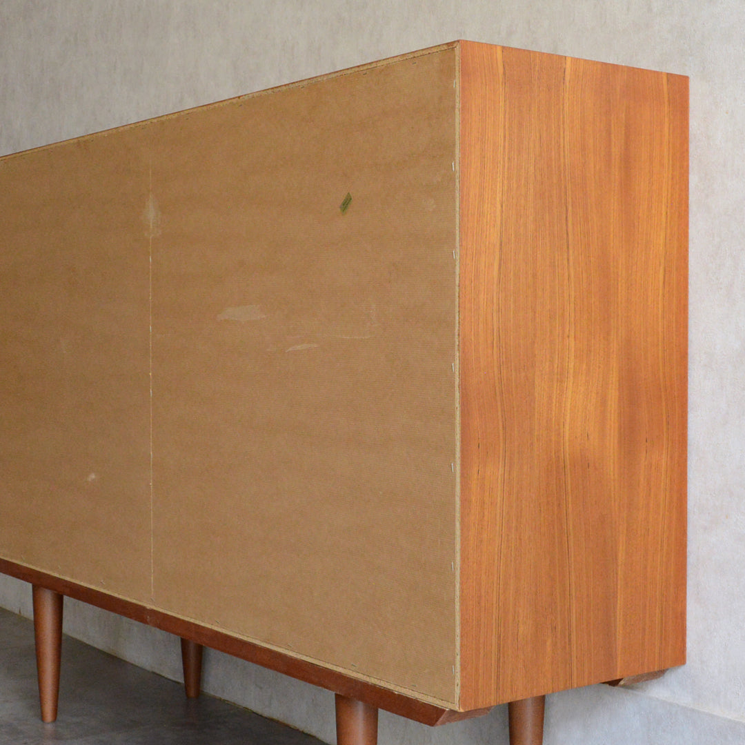 デンマーク ヴィンテージ　チーク2段 ブックシェルフ5-109