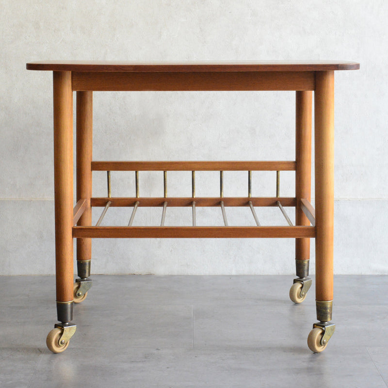 デンマーク ヴィンテージ　サイドテーブル/トローリー5-60（オイル仕上）