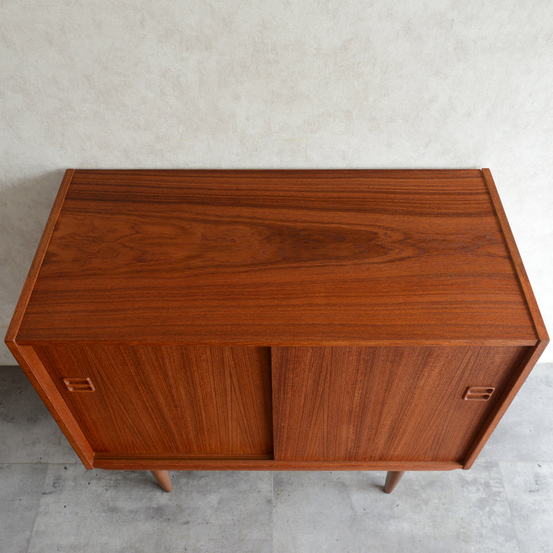 デンマーク ヴィンテージ　チーク キャビネット3-46(ウッドオイル仕上)