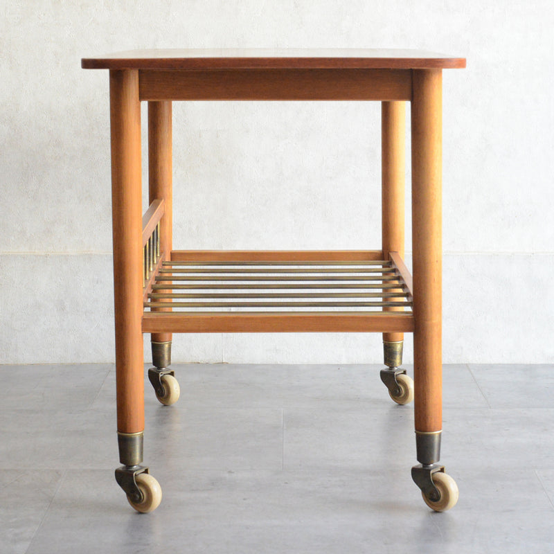 デンマーク ヴィンテージ　サイドテーブル/トローリー5-60（オイル仕上）