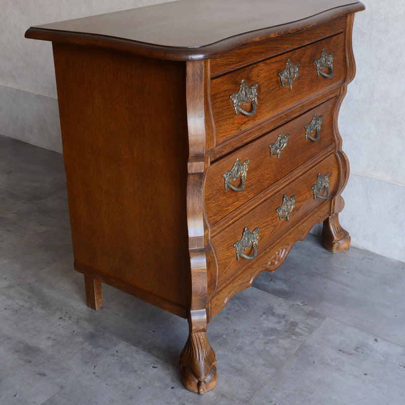 ベルギークラシック オーク3段チェスト 02