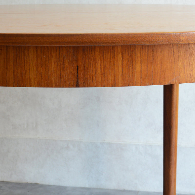 A.H.McINTOSH マッキントッシュ ラウンドエクステンション テーブル10（天板剥離再塗装済）