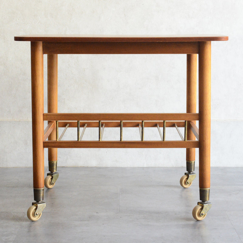 デンマーク ヴィンテージ　サイドテーブル/トローリー5-60（オイル仕上）