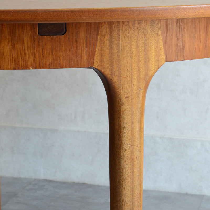 A.H.McINTOSH マッキントッシュ ラウンドエクステンション テーブル10（天板剥離再塗装済）