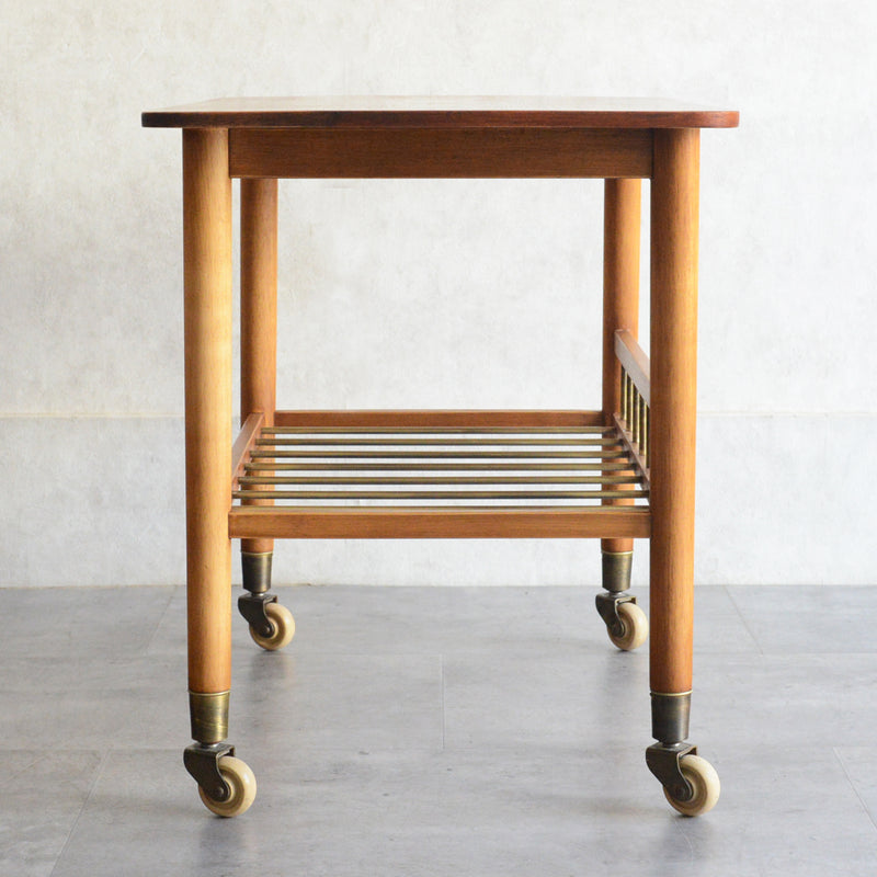 デンマーク ヴィンテージ　サイドテーブル/トローリー5-60（オイル仕上）