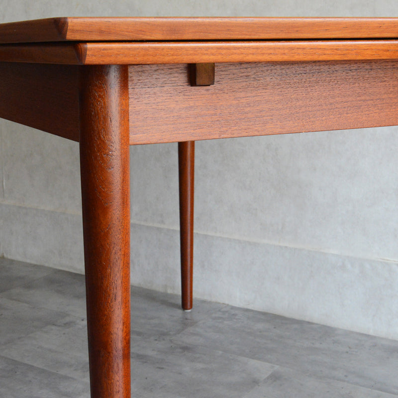 デンマークヴィンテージ エクステンションダイニングテーブル (レクタングル)　P-18