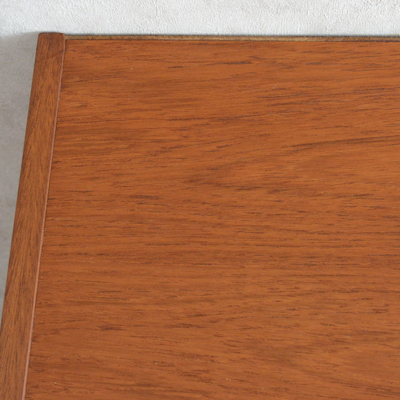 ヴィンテージ　チークシェルフ5-97（木扉付）