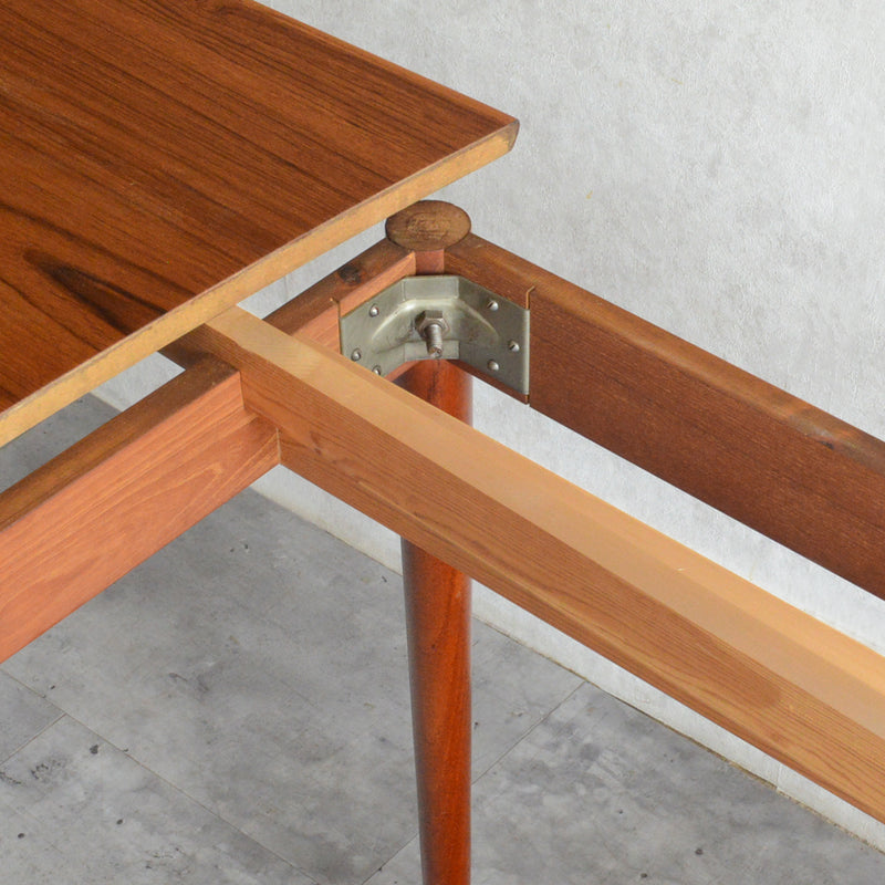 デンマークヴィンテージ エクステンションダイニングテーブル (レクタングル)　P-18