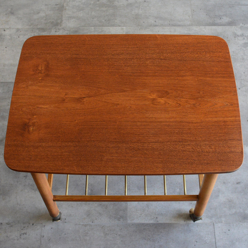 デンマーク ヴィンテージ　サイドテーブル/トローリー5-60（オイル仕上）