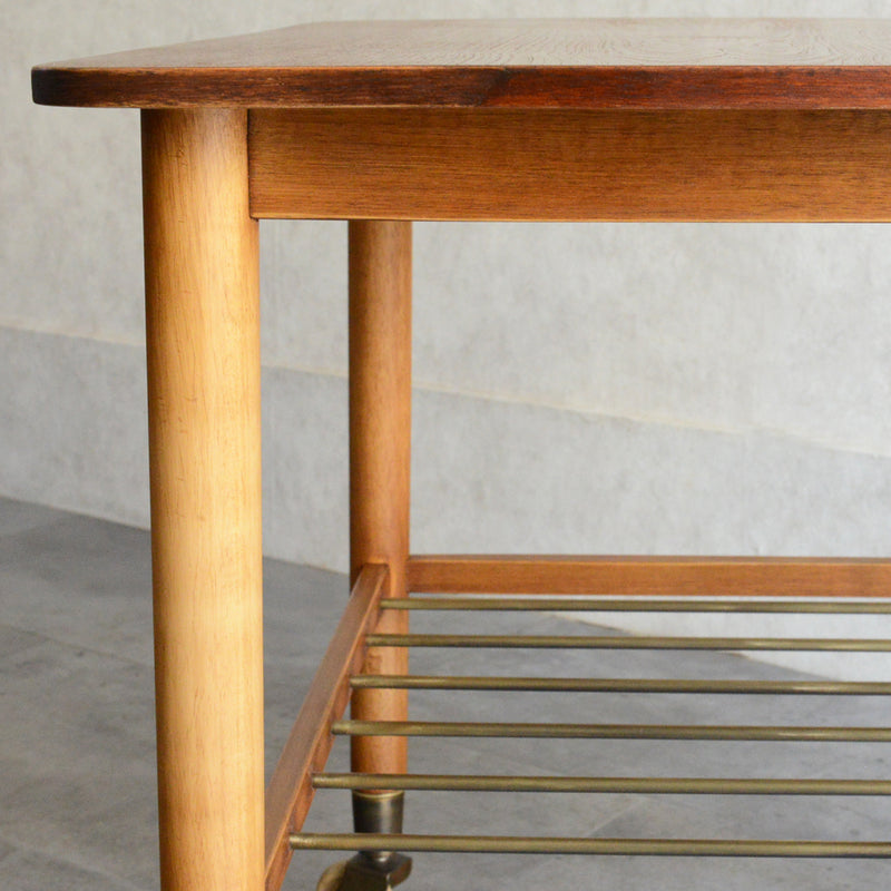 デンマーク ヴィンテージ　サイドテーブル/トローリー5-60（オイル仕上）