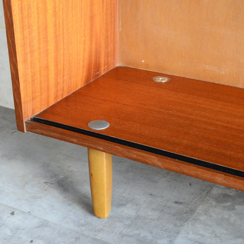 AVALON アバロン　チーク ガラスキャビネット63