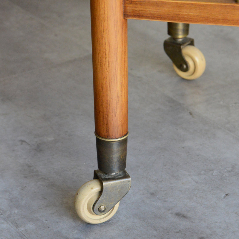 デンマーク ヴィンテージ　サイドテーブル/トローリー5-60（オイル仕上）