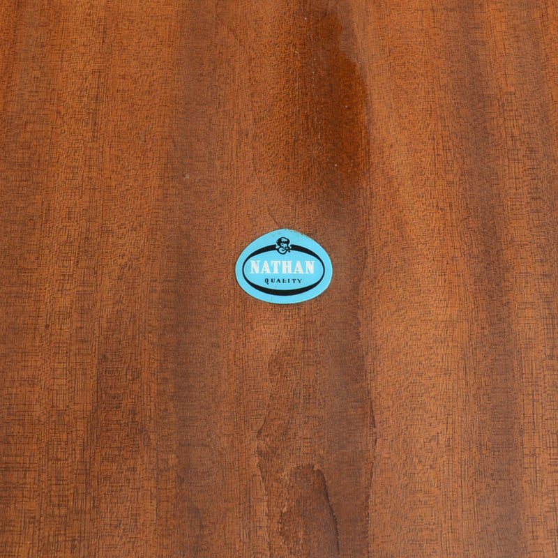 Nathan ネイサン エクステンション ラウンド ダイニングテーブル 11(天板剥離再塗装済）