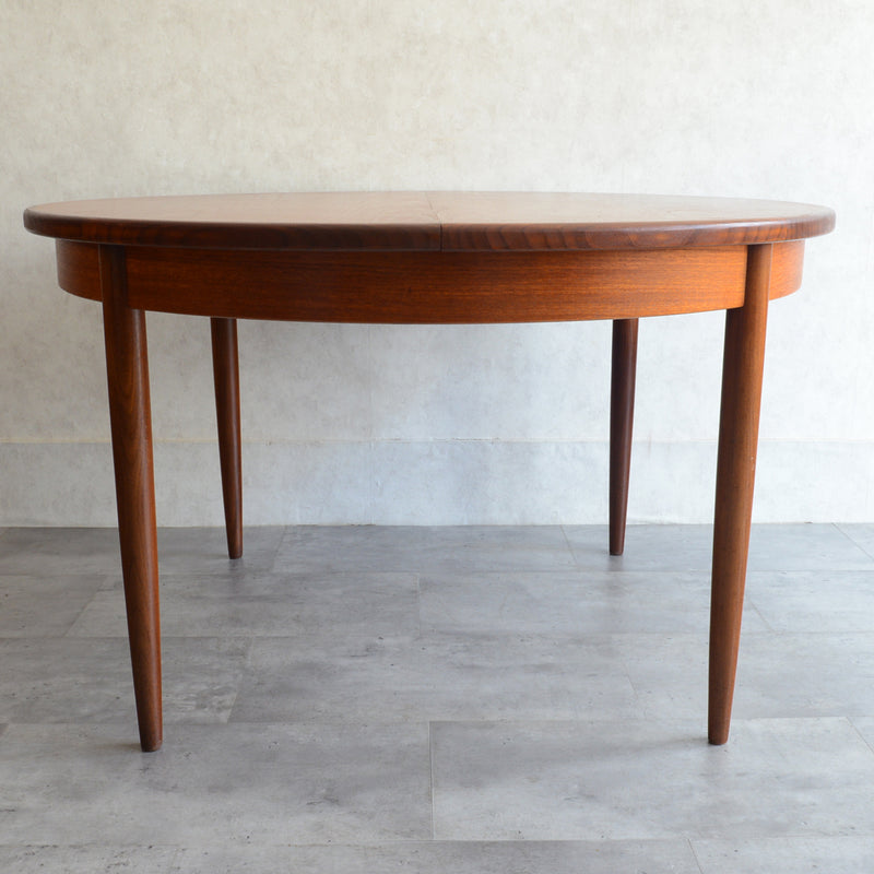 G-PLAN ジープラン エクステンション ラウンドテーブル84(天板剥離再塗装）