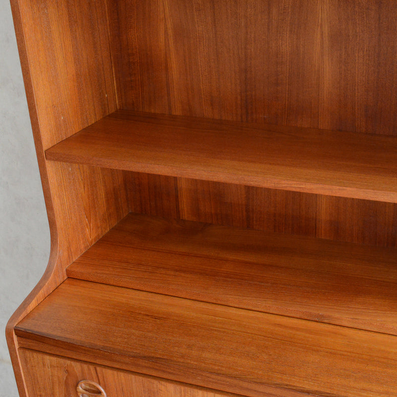 デンマークヴィンテージ ブックシェルフ (ビューロー付）P-２