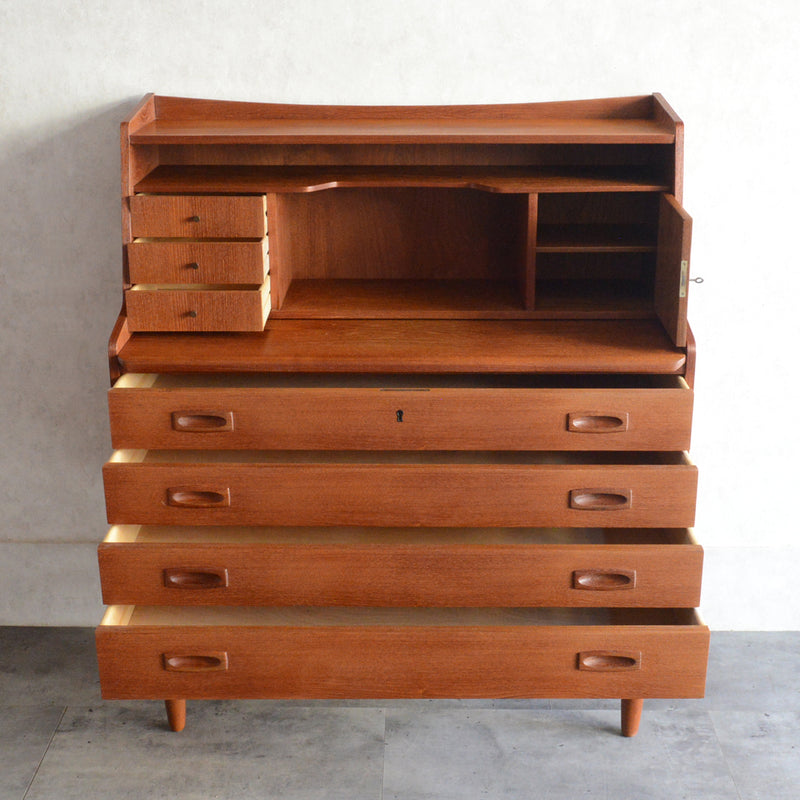 デンマークヴィンテージ　 チークビューロー 5-171