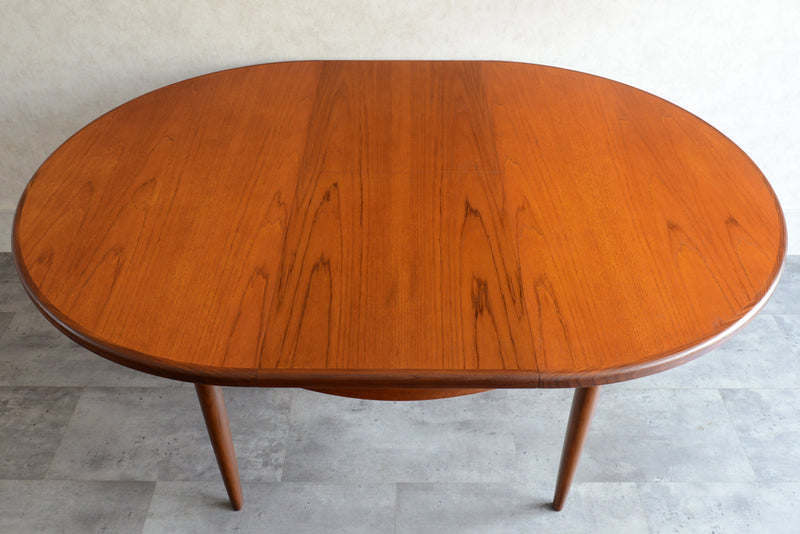 G-PLAN ジープラン エクステンション ラウンドテーブル84(天板剥離再塗装）