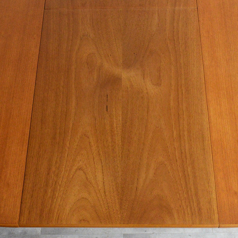 Jentique コンパクト エクステンション ラウンドテーブル99(天板剥離再塗装済)