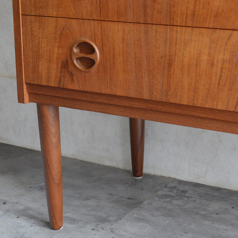 デンマークヴィンテージ ブックシェルフ (ビューロー付）P-２