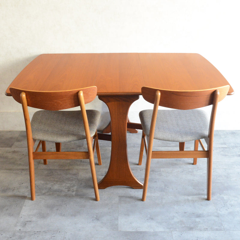 G-PLAN ジープラン  ゲートレッグ ダイニングテーブル 07 (天板剝離再塗装済）