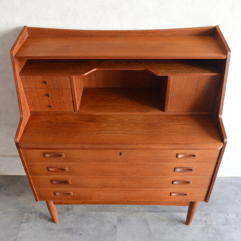 デンマークヴィンテージ　 チークビューロー 5-171