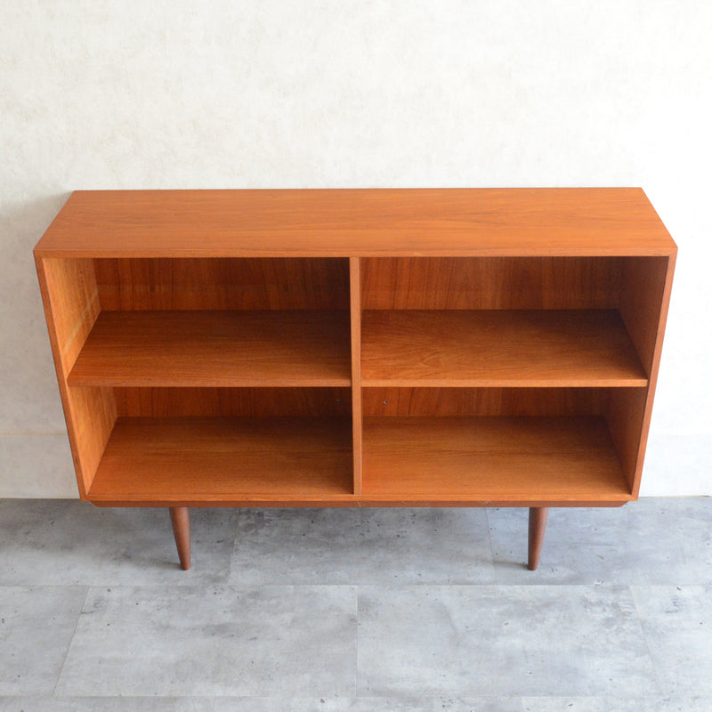 デンマーク ヴィンテージ　チーク2段 ブックシェルフ5-95