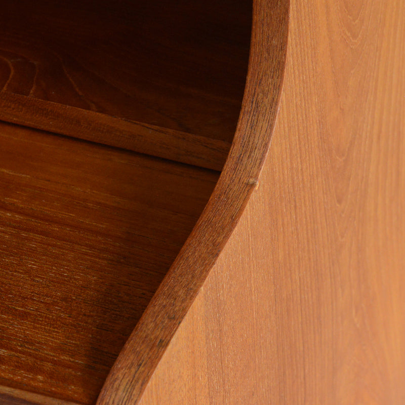 デンマークヴィンテージ ブックシェルフ (ビューロー付）P-２