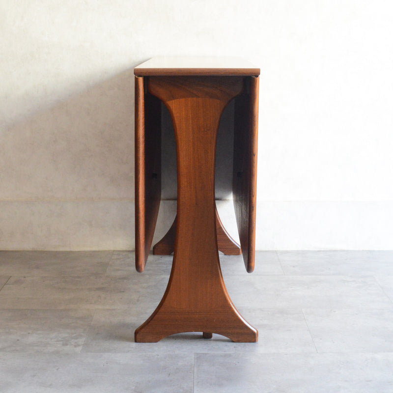 G-PLAN ジープラン  ゲートレッグ ダイニングテーブル 07 (天板剝離再塗装済）