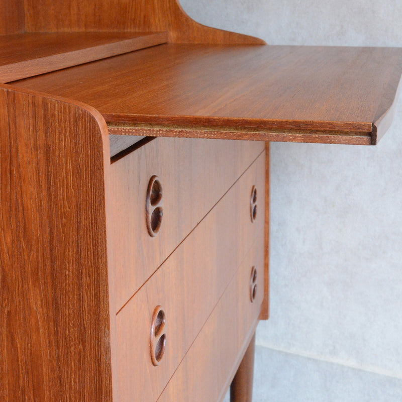 デンマークヴィンテージ ブックシェルフ (ビューロー付）P-２