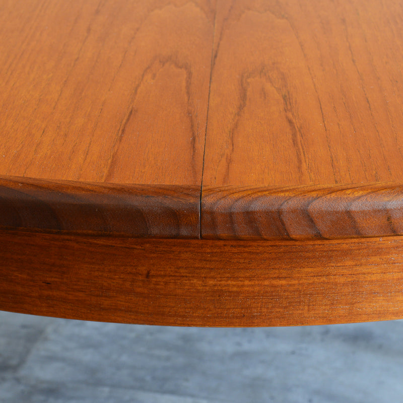 G-PLAN ジープラン エクステンション ラウンドテーブル84(天板剥離再塗装）