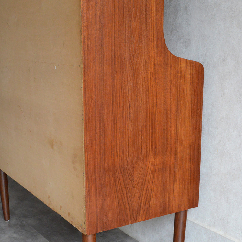 デンマークヴィンテージ ブックシェルフ (ビューロー付）P-２