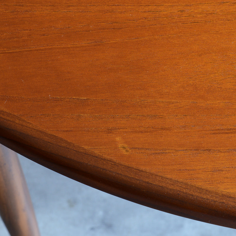 G-PLAN ジープラン エクステンション ラウンドテーブル84(天板剥離再塗装）