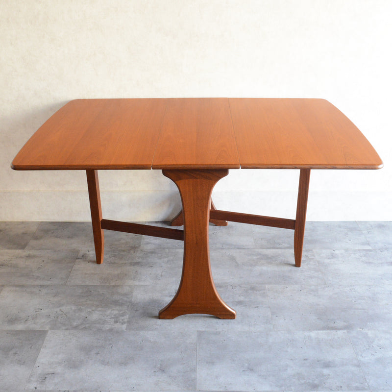 G-PLAN ジープラン  ゲートレッグ ダイニングテーブル 07 (天板剝離再塗装済）