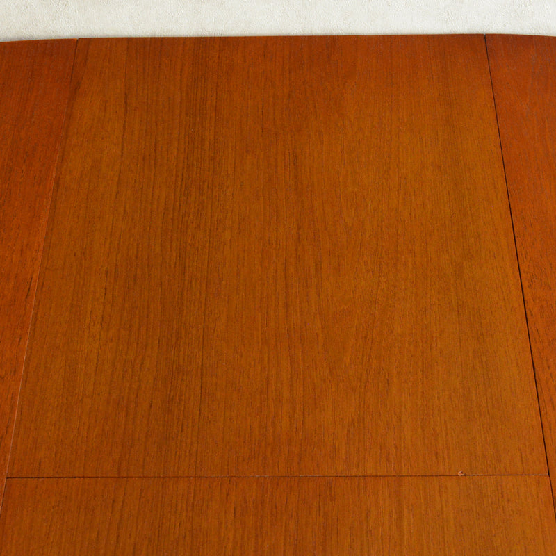 Jentique コンパクト エクステンション ラウンドテーブル 04 (天板剥離再塗装済)