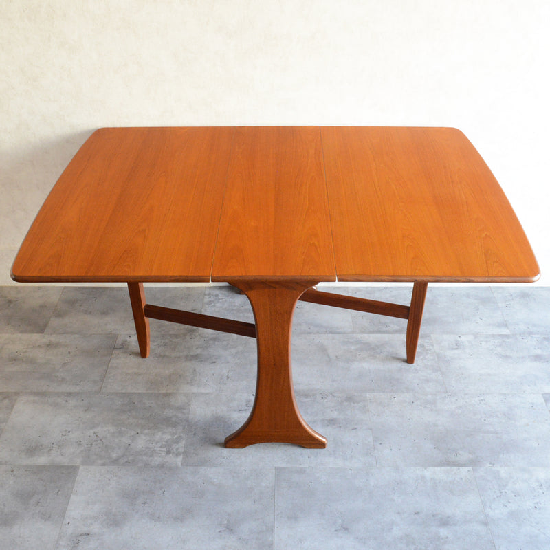 G-PLAN ジープラン  ゲートレッグ ダイニングテーブル 07 (天板剝離再塗装済）