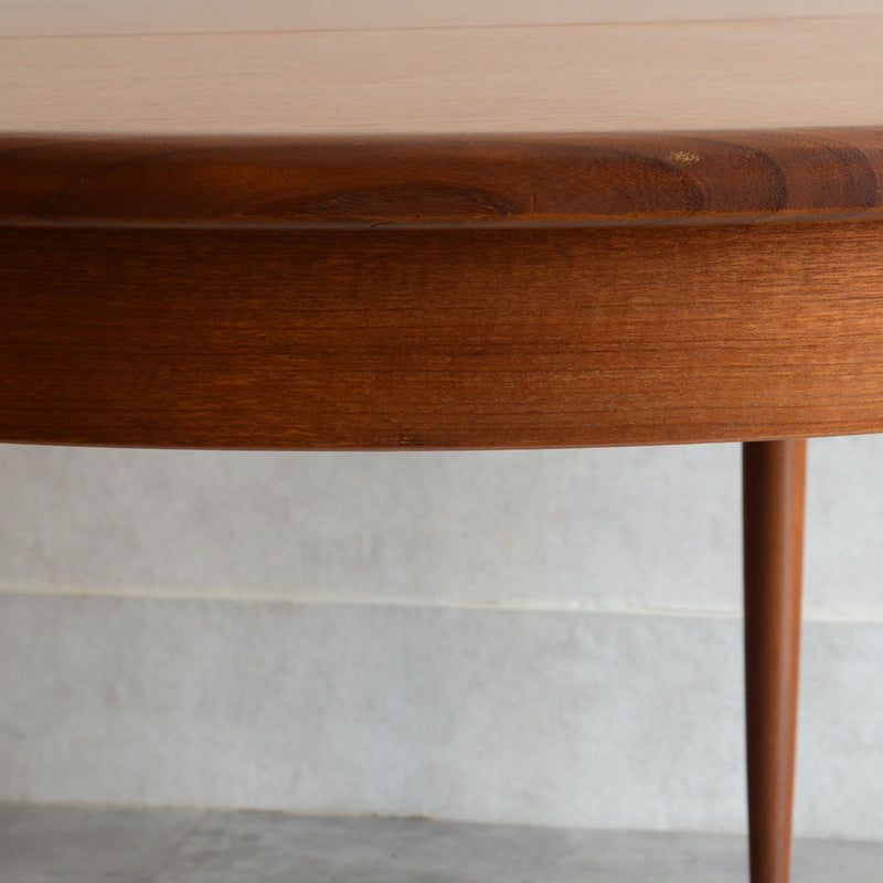 G-PLAN ジープラン エクステンション ラウンドテーブル84(天板剥離再塗装）