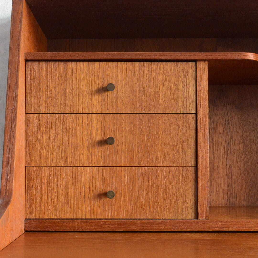 デンマークヴィンテージ　 チークビューロー 5-171