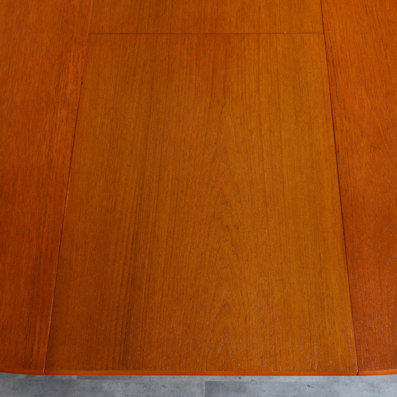 Jentique コンパクト エクステンション ラウンドテーブル 04 (天板剥離再塗装済)