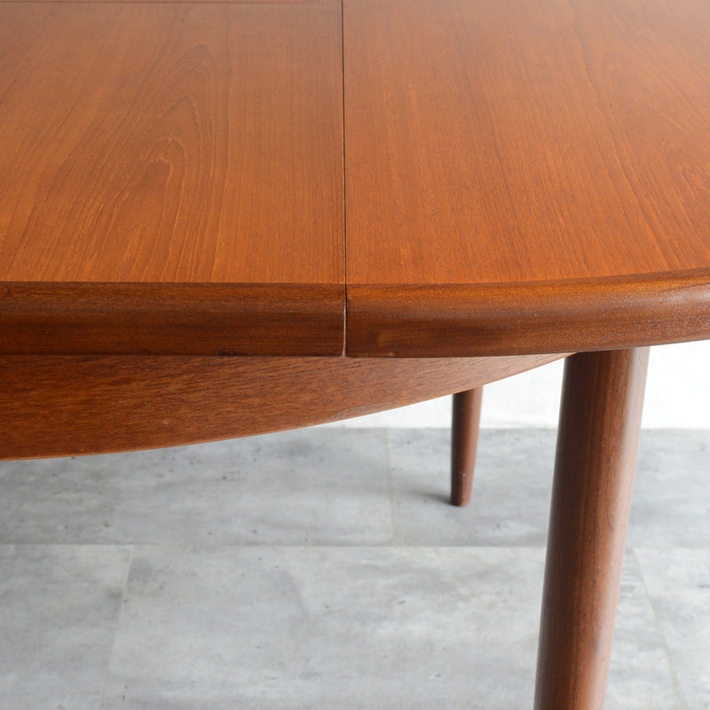 G-PLAN ジープラン　エクステンション ラウンドテーブル80(天板剥離再塗装）