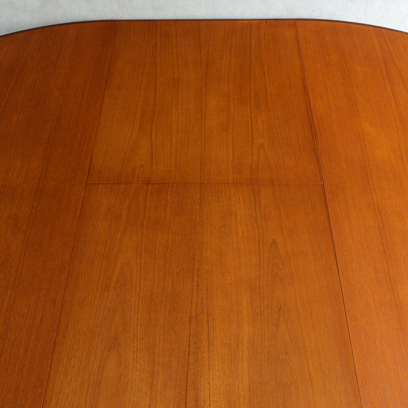 G-PLAN ジープラン　エクステンション ラウンドテーブル80(天板剥離再塗装）