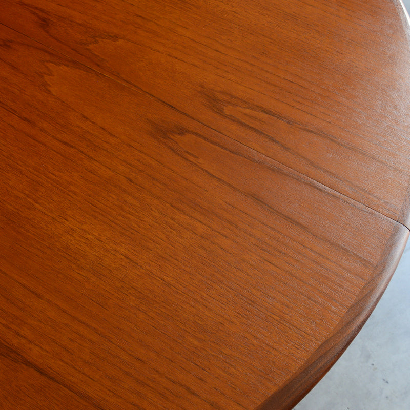 G-PLAN ジープラン エクステンション ラウンドテーブル84(天板剥離再塗装）