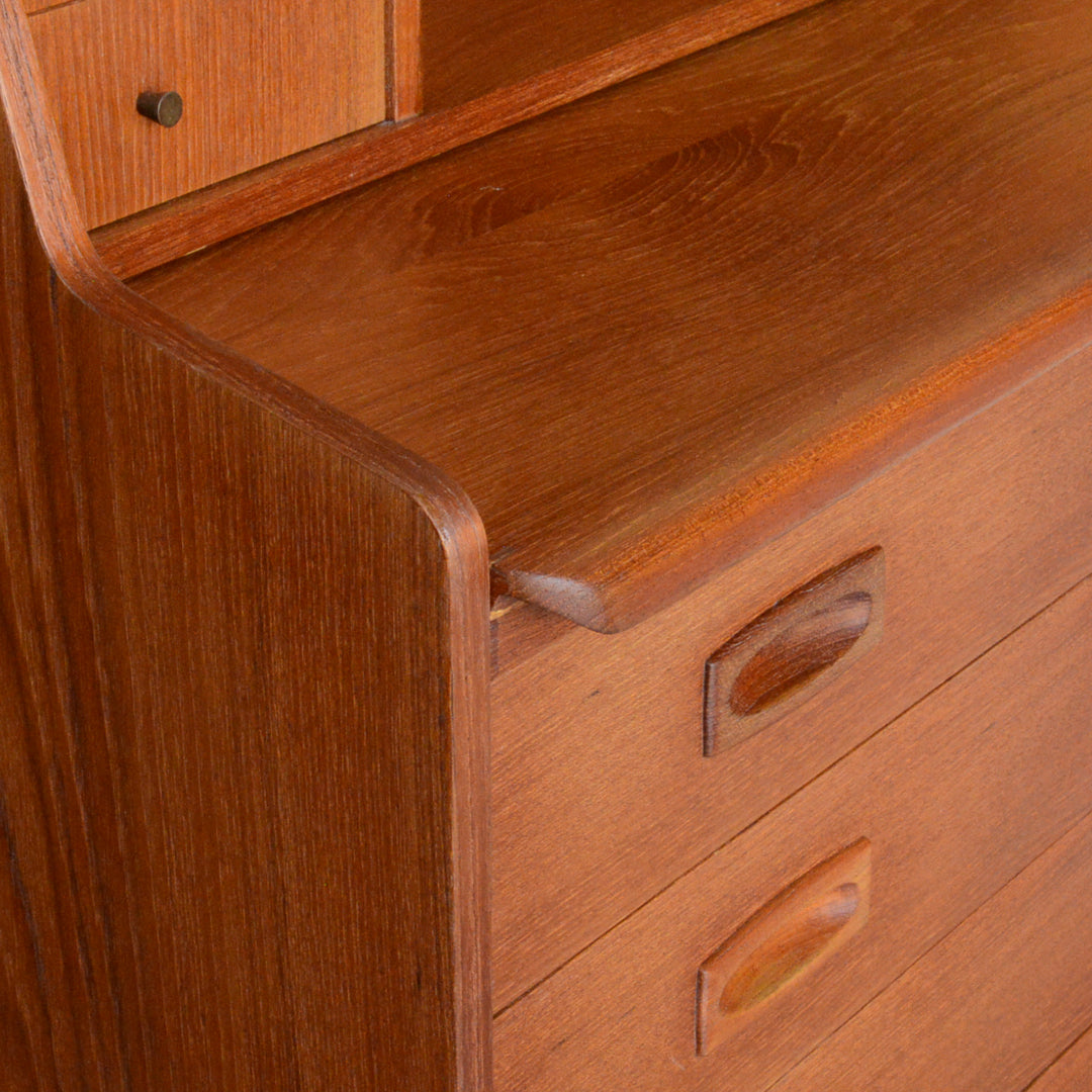 デンマークヴィンテージ　 チークビューロー 5-171