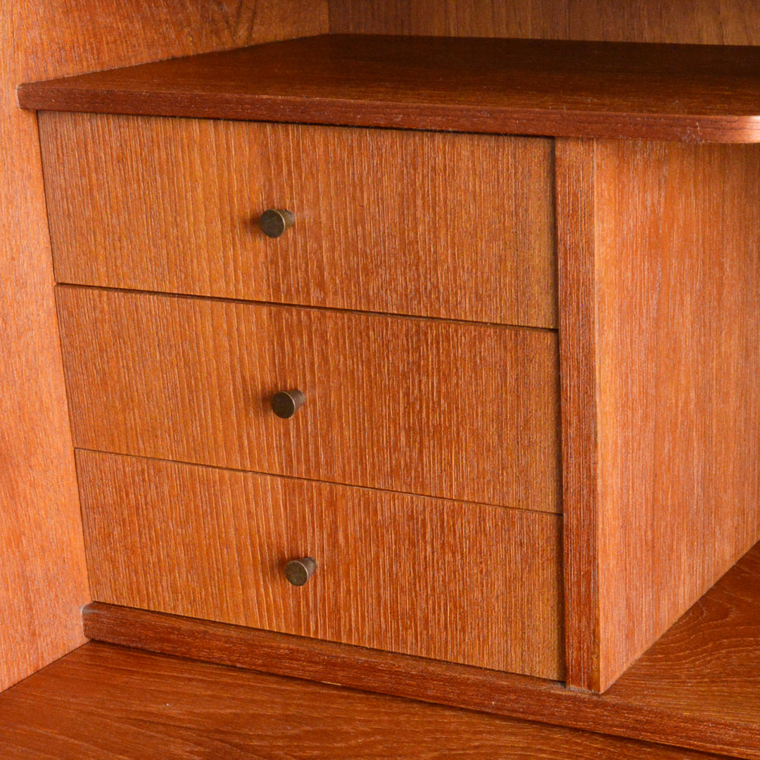 デンマークヴィンテージ　 チークビューロー 5-171