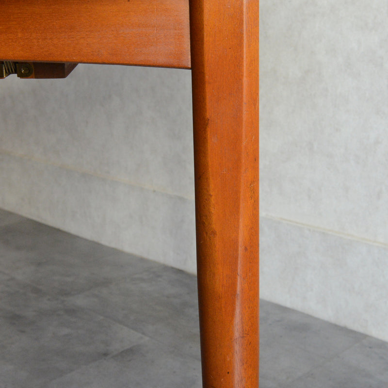 Jentique コンパクト エクステンション ラウンドテーブル 04 (天板剥離再塗装済)