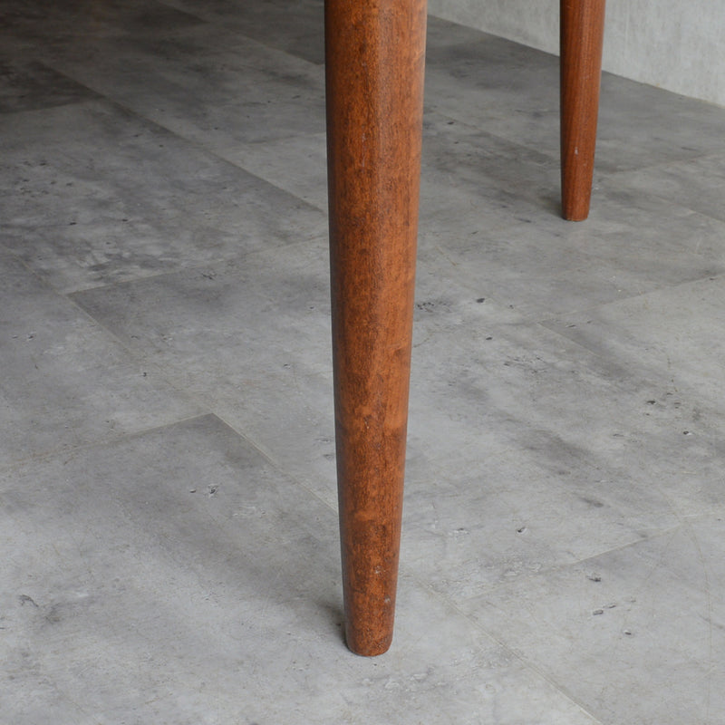 G-PLAN ジープラン　エクステンション ラウンドテーブル80(天板剥離再塗装）