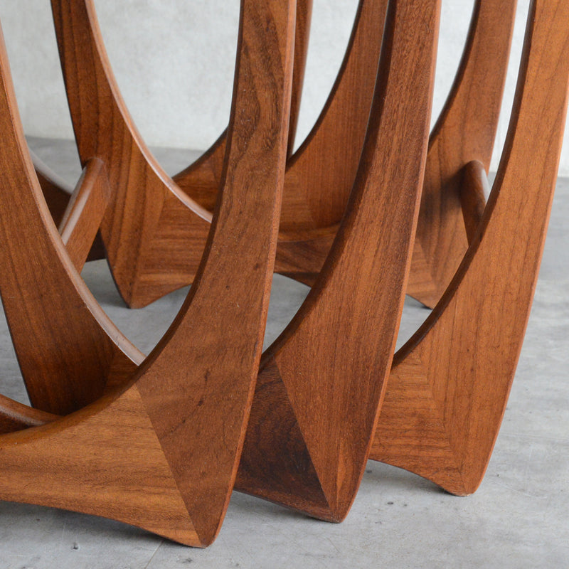 G-PLAN ジープラン タイルトップ ネストテーブル15（天板剝離再塗装済）