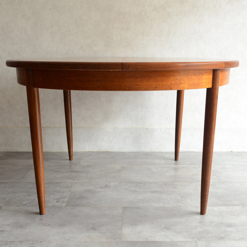 G-PLAN ジープラン　エクステンション ラウンドテーブル81(天板剥離再塗装）