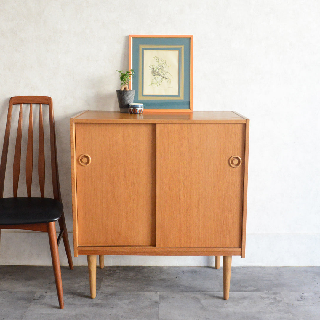 デンマーク ヴィンテージ オーク キャビネット 8-11