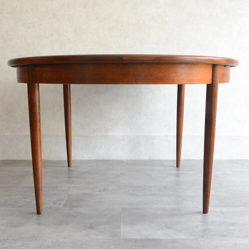 I様ご予約品　G-PLAN ジープラン エクステンション ラウンドテーブル 105 (天板剥離再塗装）